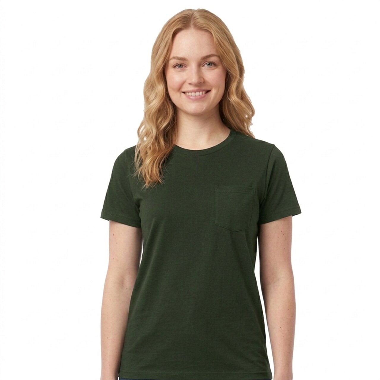 Gildan® Ultra Cotton Short Sleeve Heavyweight Pocket Crewneck T-Shirt 100% Cotton for Crafting Utility Tee